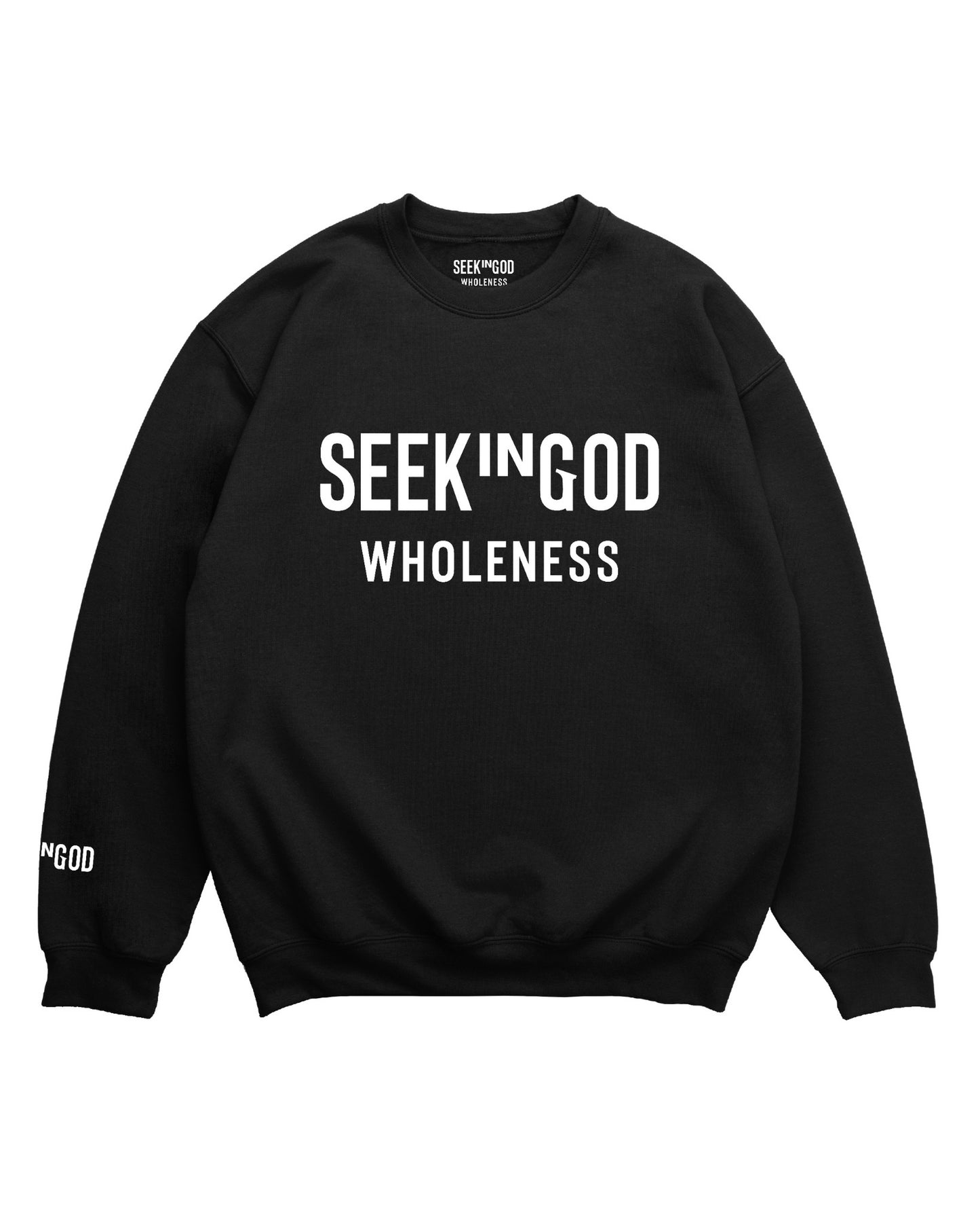 SEEKINGOD Faith Crewneck